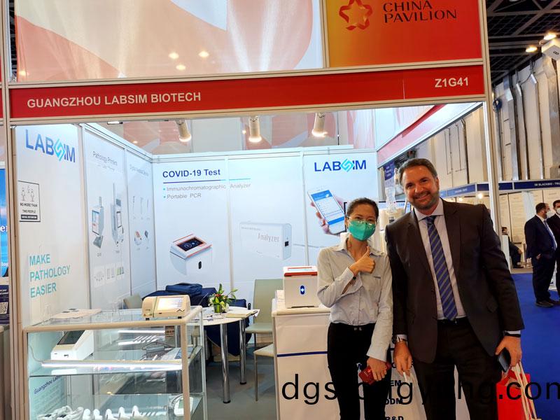 【展會迴顧】藍(lan)勃(bo)生物精綵(cai)亮(liang)相2022 MEDLAB Middle East